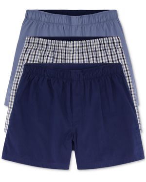 Gap 3-pk. Cotton Boxers - Blue