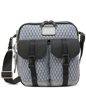 Tumi Patterned Crossbody Bag - Black