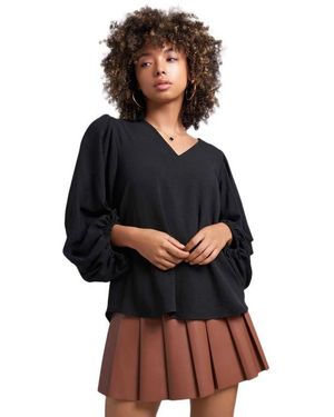 Caldwell Collection Salem Top - Black