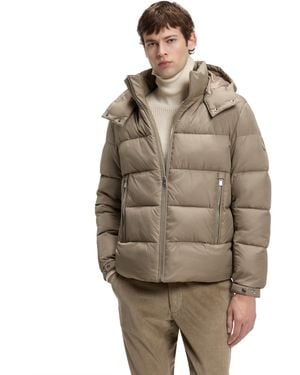 BOSS Boss By H-colter Water-repellent Regular-fit Puffer Jacket - Gray