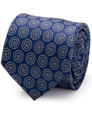 Marvel Captain America Shield Tie - Blue