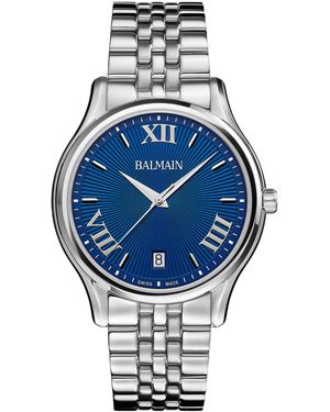 Balmain Swiss Beleganza Stainless Steel Bracelet Watch 40mm - Gray