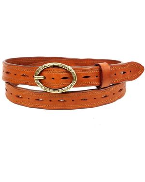 Old Trend Vintage Soul Leather Belt - Orange