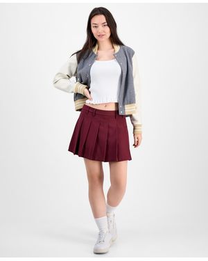 Steve Madden Margo Mini Skirt - Red