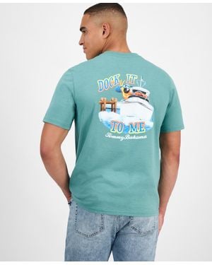 Tommy Bahama Dock It To Me Graphic T-shirt - Blue