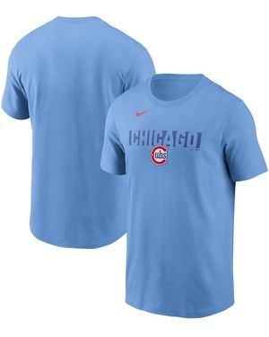 Nike Chicago Cubs Alternate T-shirt - Blue