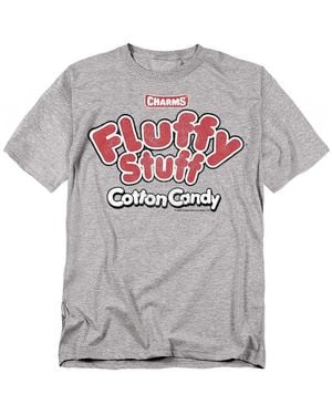 Tootsie Roll Fluffy Stuff Simple T-shirt - Gray