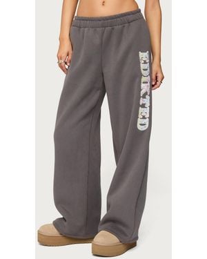 Edikted Mili Sweatpants - Gray