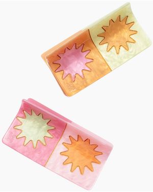 Frasier Sterling Sun Claw Clip - Pink