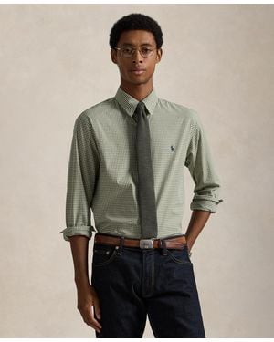 Polo Ralph Lauren Classic-fit Stretch Poplin Shirt - Natural