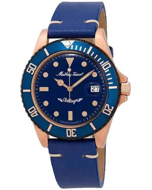 Mathey-Tissot Vintage Bronze Dial Watch - Blue