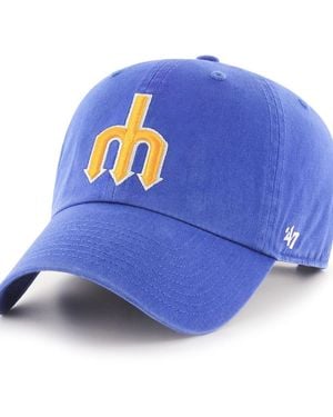 '47 Seattle Mariners Cooperstown Collection Clean Up Adjustable Hat - Blue
