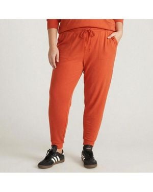 UNIVERSAL STANDARD Plus Size Signature jogger Pants - Orange