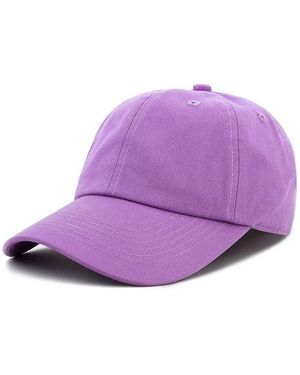 FURLING Kids Washed Low Profile Baseball Cap - Purple