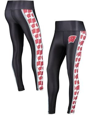 Concepts Sport Wisconsin Badgers Dormer Knit leggings - Blue