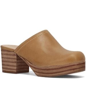 Frye Campus Slip-on Mules Clogs - Brown