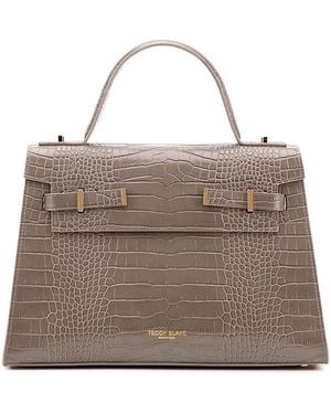 Teddy Blake Ava Croco 14" - Brown
