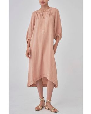 ocean + main Ocean+main Ocean+main Gauze Dress - Multicolor