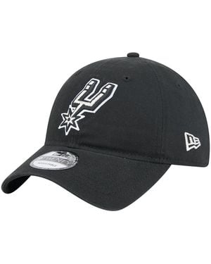 KTZ San Antonio Spurs Team 9twenty Adjustable Hat - Black