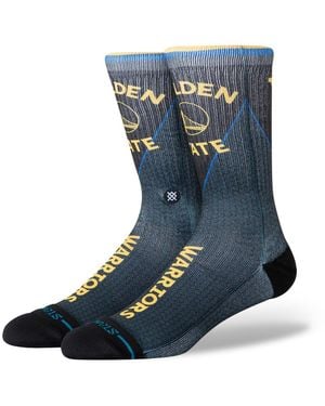 Stance Golden State Warriors 2025/26 Statement Edition Crew Socks - Blue