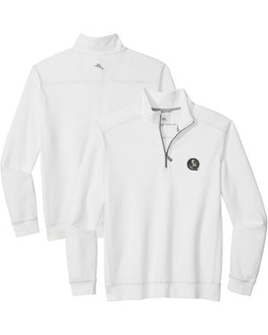 Tommy Bahama Notre Dame Fighting Irish Montego Bay Half-zip Jacket - White