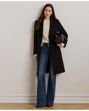 Ralph Lauren Wool-blend Walker Coat - Blue