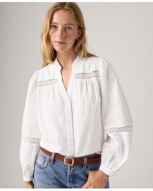 Levi's Madeline Long-sleeve Top - White