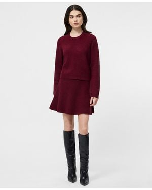French Connection Classic Long Sleeve Sweater - Red
