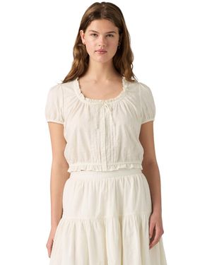 Levi's Chiara Short-sleeve Top - White