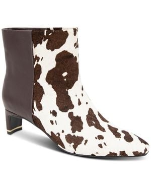 Kenneth Cole Miranda Snip Toe Dress Booties - Brown