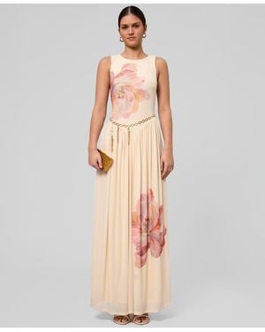 Rachel Roy Crewneck Genevieve Maxi Dress - Pink
