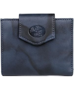JULIA BUXTON Mini Heiress Cardex Wallet - Blue