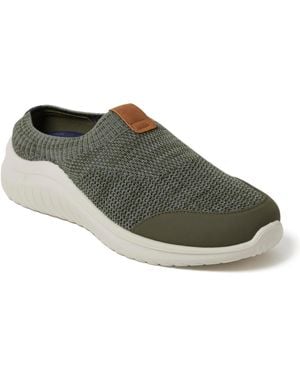 Dearfoams Gracie Sport Knit Slip-on Clog - Green
