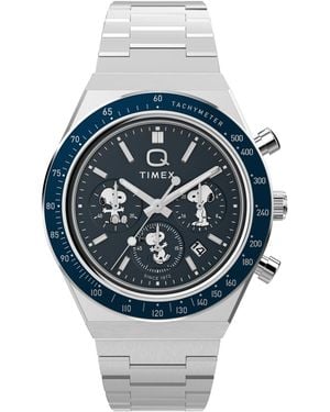 Timex Quartz Analog -tone Stainless Steel Watch - Gray