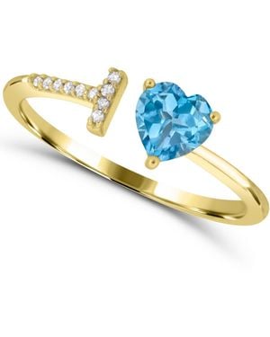 Macy's Swiss Topaz (3/8 Ct. T.w. - Blue