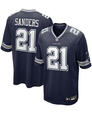 Nike Deion Sanders Dallas Cowboys Team Retired Player Game Jersey - Blue