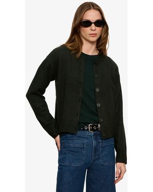 Sanctuary Petite Must-have Semi-cropped Cardigan - Black