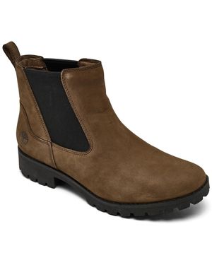 Timberland Ellendale Mid Chelsea Boots From Finish Line - Brown