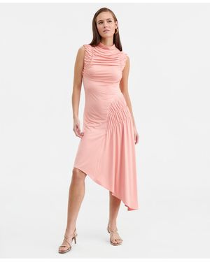bar iii asymmetrical dress BAR III Asymmetrical Sheath Dress – USAFashion main image 1