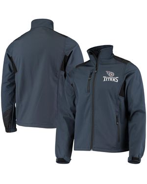 Dunbrooke Tennessee Titans Circle Softshell Fleece Full-zip Jacket - Blue