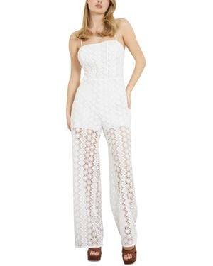 Designer Guess Lola Open Back Denim Jumpsuits for Women Up to 58 off Lyst