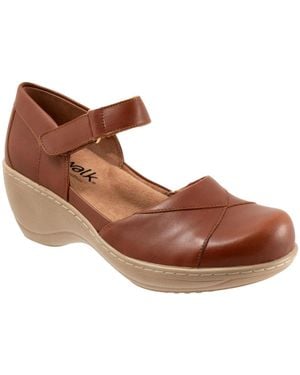 Softwalk Miri Clog - Brown