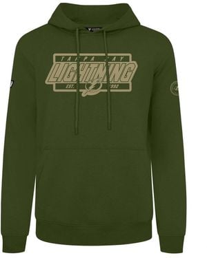 Levelwear Tampa Bay Lightning Podium Pullover Hoodie - Green