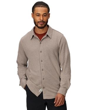 Marmot Alpine Flannel Long-sleeve Shirt - Gray