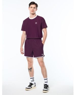 Sergio Tacchini Grata Active Short - Purple