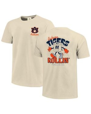 Image One And Auburn Tigers Hyper Local Rollin' T-shirt - White