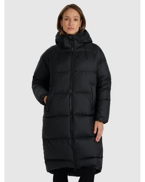 4F Natural-filled Down Coat - Black
