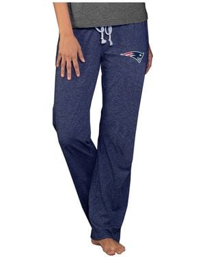Concepts Sport New England Patriots Quest Knit Lightweight Lounge Pants - Blue