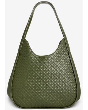 Style & Co. Medium Woven Four Poster Bag - Green