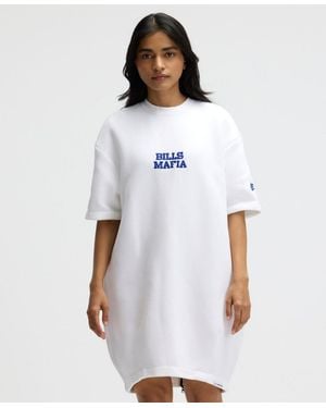 Nike Buffalo Bills Rivalries Collection Oversized Tech Fleece Dress - White